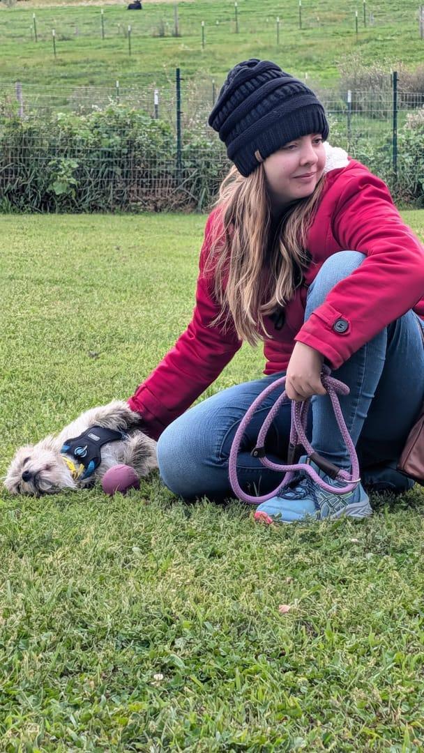 Elaina Katzke, Dog Groomer at River Paws dog grooming and hiking service in Waunakee, Wisconsin